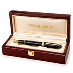 Executive Wooden Gift Box with Engraved Logo