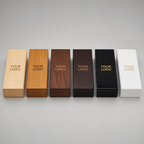 Executive Wooden Gift Box with Engraved Logo