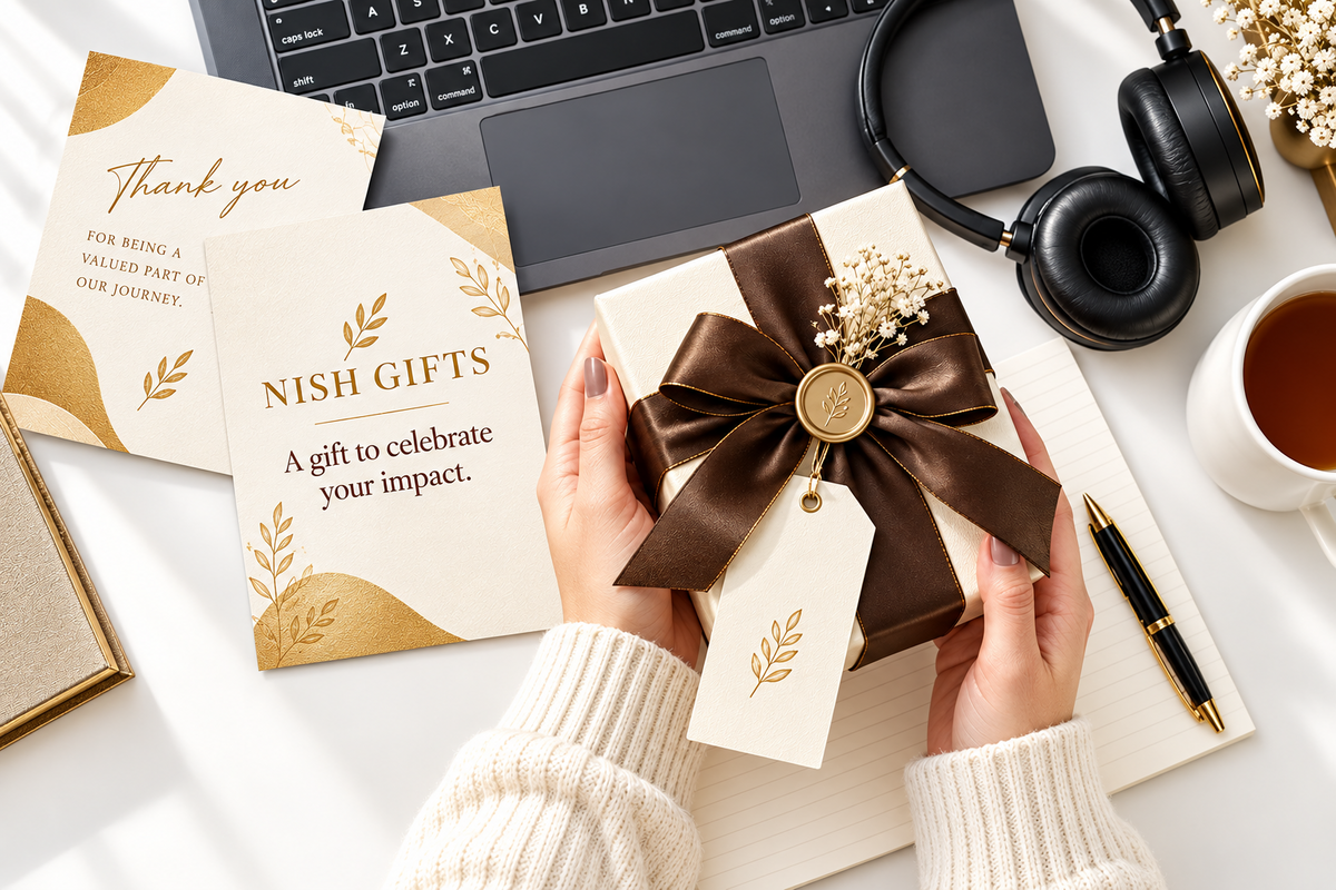 Elegant gift presentation