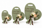 Heart-Shaped Floral Gift